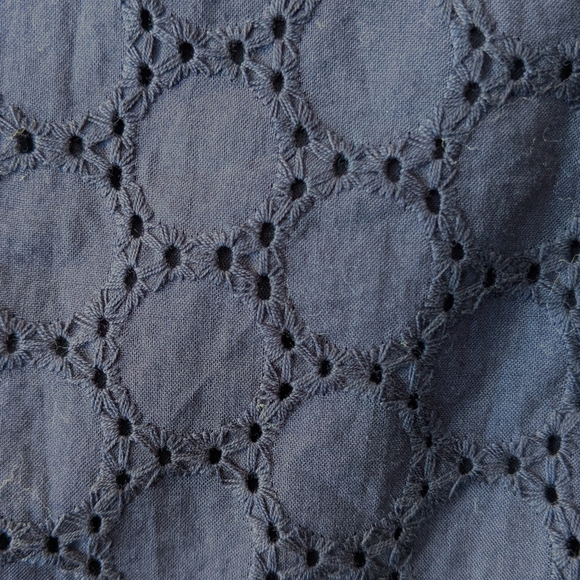 Eyelet Cotton Pants - Picture 3 of 3
